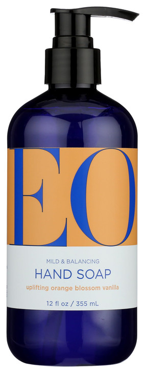 EO Orange Blossom & Vanilla Hand Soap, 12 Fl Oz