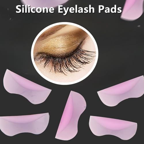 Hoirix Salon Eyelash Perm Pads For Lash Lift And Tint Kit Silicone Lash Lift Pads Eyelash Beauty Tools Eyelash Curler Pad Eyelash Spacer