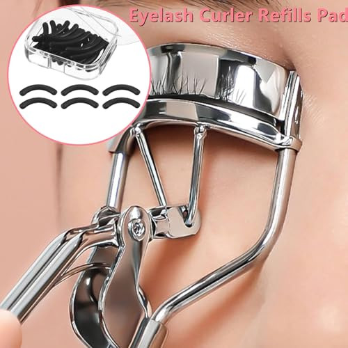 Hoirix Eyelash Curler Refills Pads Universal Curler Refills Compatible Eyelash Curler Replacement Pads Silicone Lash Curler Refill Cushion