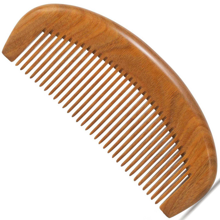 Moreinday Wooden Comb For Hair And Beard For Scalp Massage And Distribute Oils