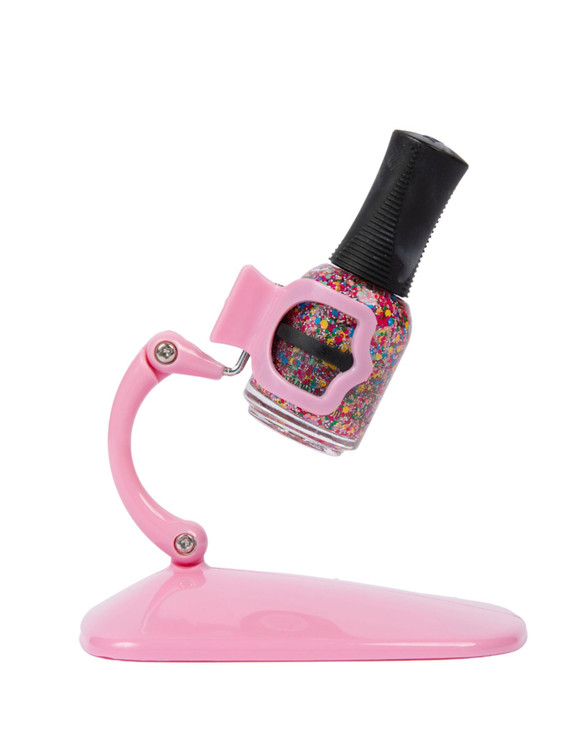 Nail Polish Bottle Holder Anti Spill Tilted Stand For Fingernail Painting Grip And Tip Nail Art Tool Pink Nail Polish Accessory For