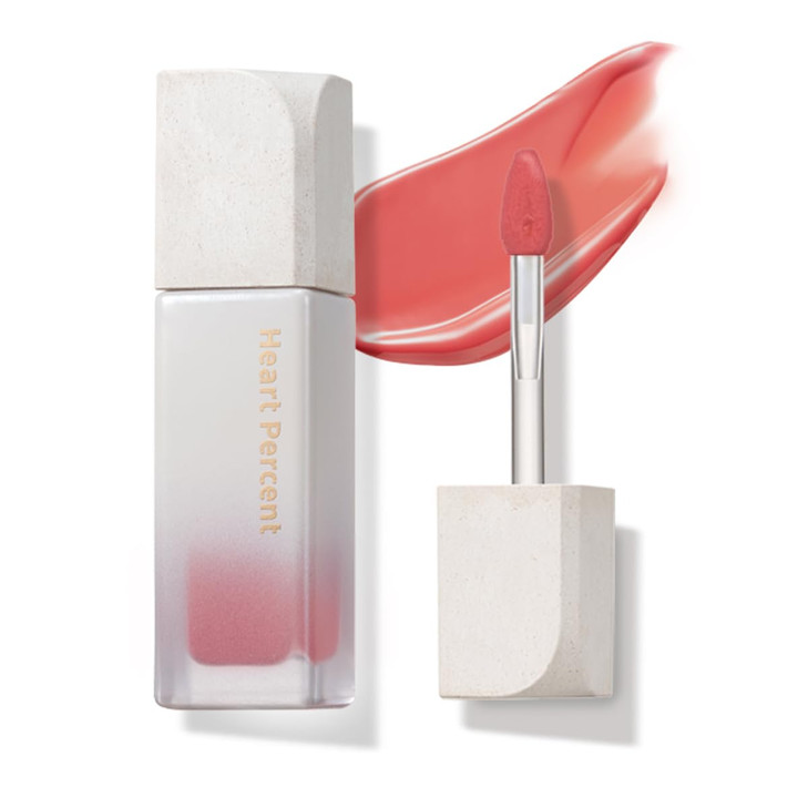 Heart Percent Dote On Mood Pure Glow Tint Watery And Lightweight Moisturizing Lip Stain Long Lasting Liquid Lipstick 6.8G 07. Fig Rose