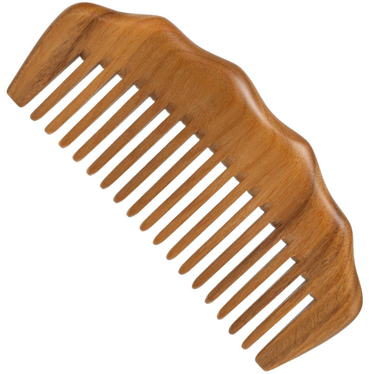 Moreinday Wooden Comb For Hair And Beard For Scalp Massage And Distribute Oils