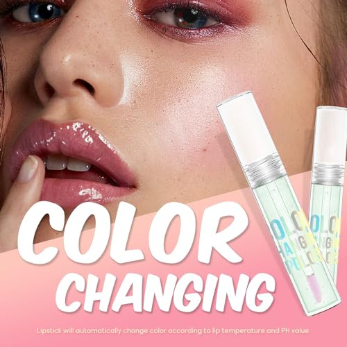 Viola House Color Changing Lip Gloss Ph Lip Tinted High Gloss Lipstick Waterproof Long Lasting Lip Care. 5G