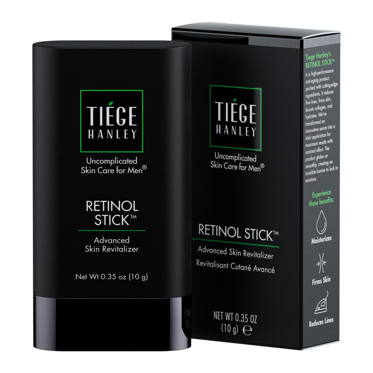 Tiege Hanley Retinol Stick For Men Anti Aging Face And Eye Stick 0.35 Oz