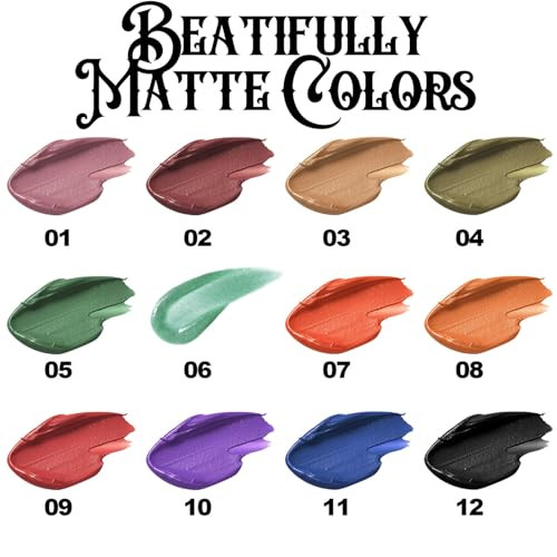 4Pcs Dark Red Purple Blue Black Matte Liquid Lipstick Sets Matte Lipstick Lip Stain Long Lasting 24 Waterproof Lip Gloss Gift Set Matt