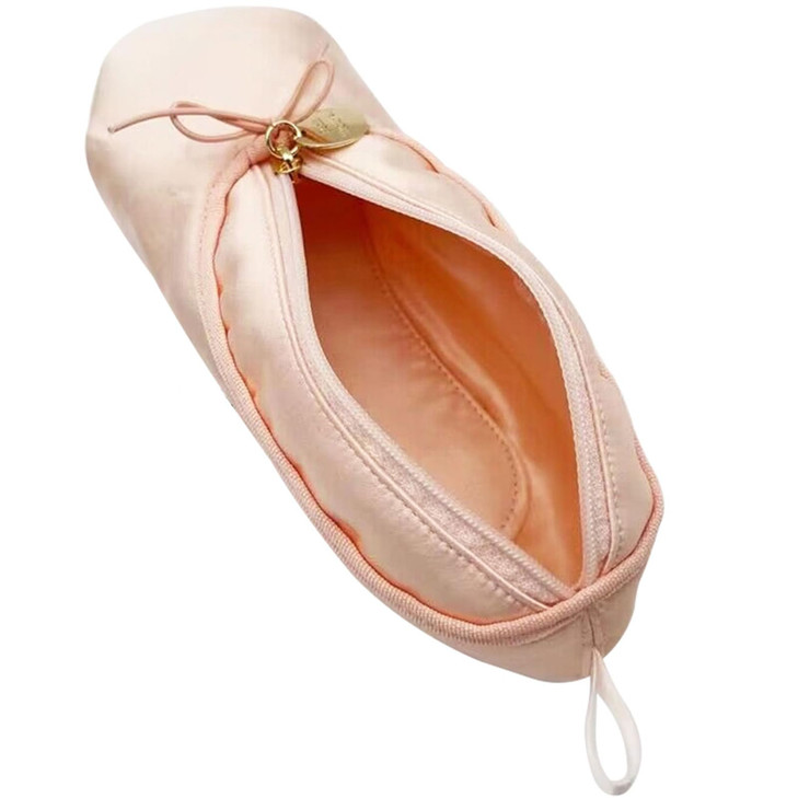Pink Ballet Shoe Makeup Bag Dance Recital Gifts For Girls