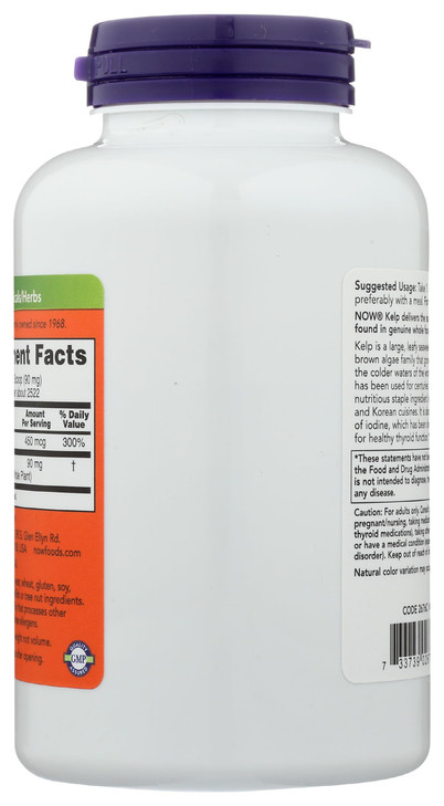 Kelp Powder Norwegian Now Foods 8 oz Powder