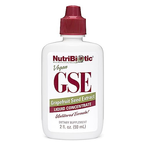 NutriBiotic  GSE, 2 Oz Liquid | The Original Grapefruit Seed Extract Premium Concentrate with Bioflavonoids | Potent Immune & Overall Health Support