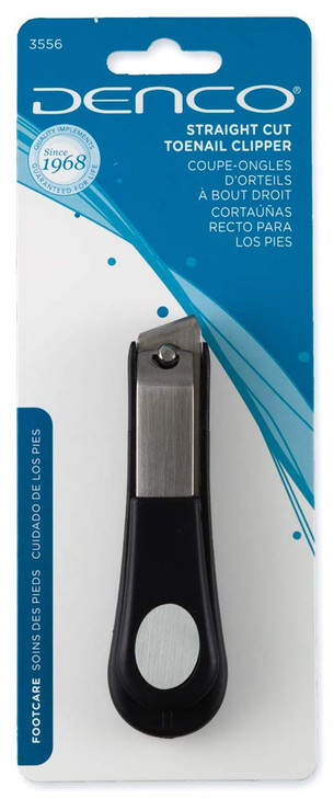 Straight Cut Toenail Clipper Stainless Steel