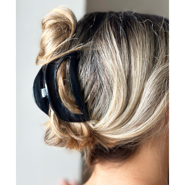 Camila Paris CP1563 French Hair Clip for Women Thick Hair for Long Curly Wavy Hair, Girls Hair Claw Clips Jaw, Durable Styling Big Claw Clip for Thic