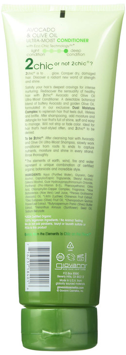 Giovanni Cosmetics 2chic Cond Avcdo & Olv Oi