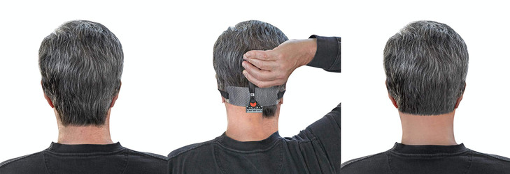 Quality Time Neck Hair Line, 2 Neckline Templates for Shaving and Keeping a Clean and Nice Neck Hairline: Stencils/Guards/Guides for Neckline Haircut