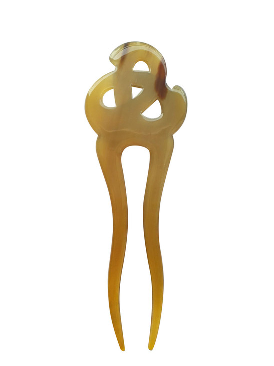 Marycrafts Celtic Knot Buffalo Horn Hair Fork Hair stick Hair Accessories