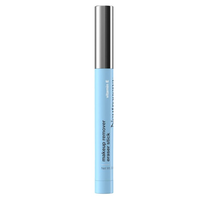 Neutrogena Makeup Remover Eraser Stick with Vitamin E, Easy-to Use & Travel-Friendly Makeup Removing Gel Pen for On-the-Go Touch-Ups of Stray or Smud