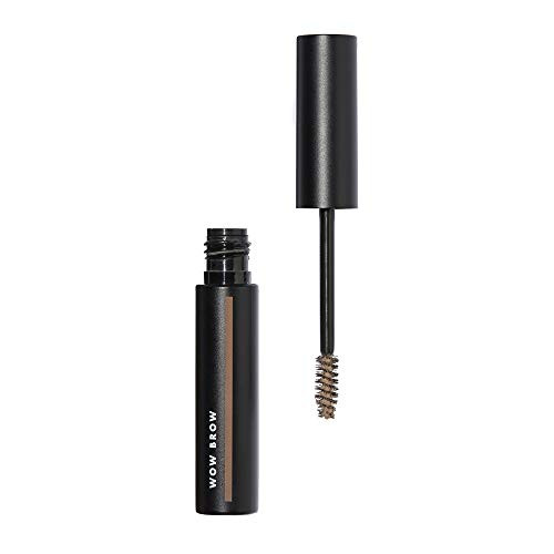 e.l.f., Wow Brow Gel, Volumizing, Buildable, Wax-Gel Hybrid, Creates Full, Voluminous-Looking Brows, Locks Brow Hairs In Place, Taupe, Fiber-Infused,