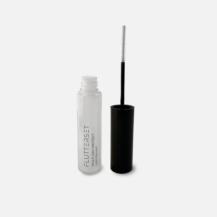 FLUTTERSET MULTI-DAY PROTECT LASH SEALANT, DIY EYELASH EXTENSION SEALANT, CLUSTER EYELASHES, FALSE EYELASH LATEX FREE