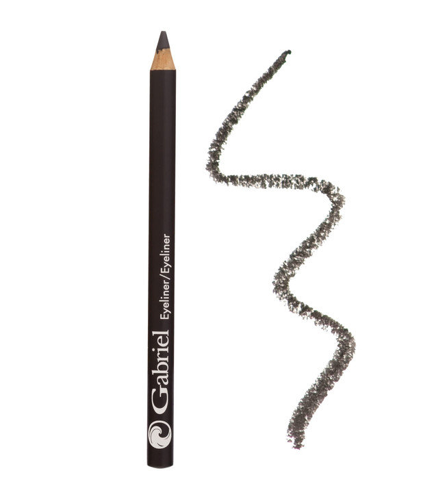 Gabriel Cosmetics Classic Eyeliner (Charcoal), Natural Eye Liner, Paraben Free, Vegan, Gluten-free, Cruelty- free, Non GMO, long lasting, Infused wit
