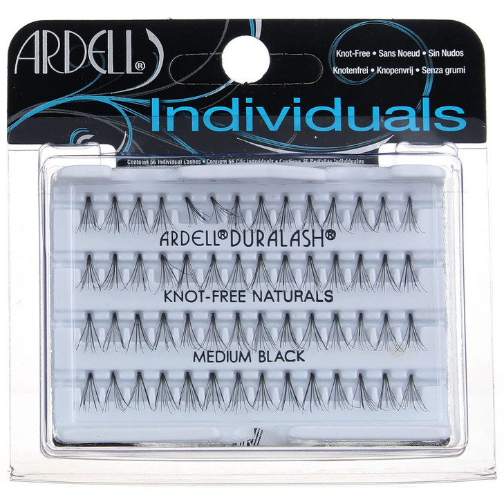Ardell Duralash Naturals Individual Lashes - Medium Black (Pack of 4)