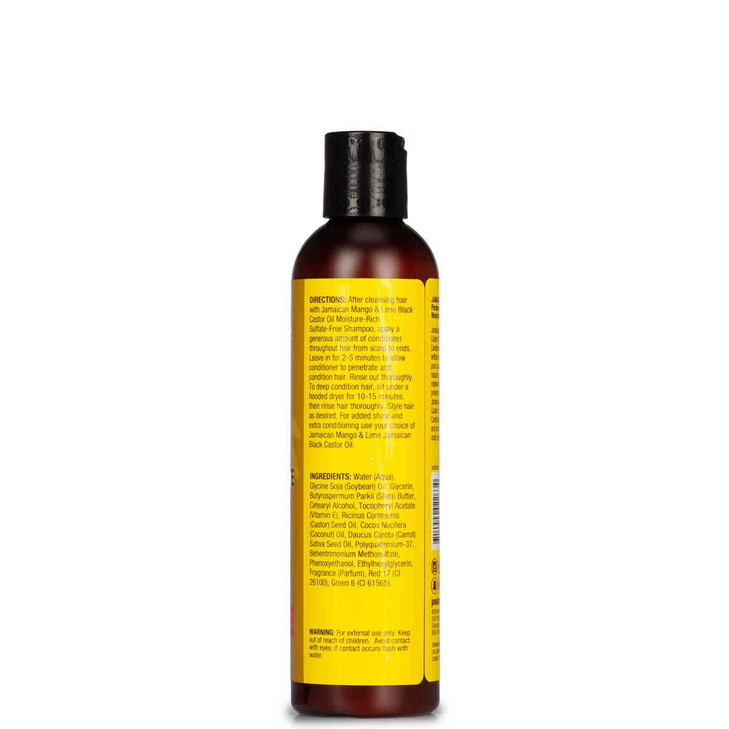 Jam. Mango & Lime Black Castor Oil Conditioner No Paraben 8oz by Jamican Mango