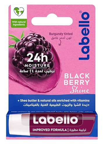 Labello BlackBerry Shine Lip Balm 4,8 g