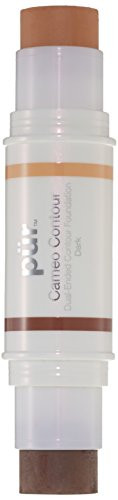 PÜR MINERALS Cameo Contour & Highlight Stick in Dark, 0.3 oz