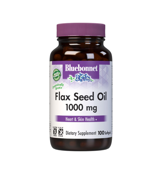 BlueBonnet Nutrition Flax Seed Oil 1000 mg