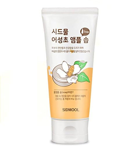 [Sidmool] Houttuynia cordata ampoule soap 100ml