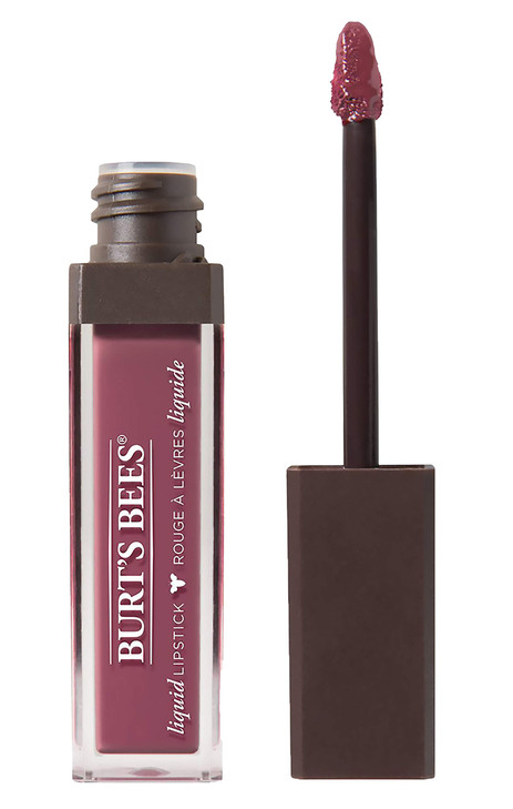 Burt's Bees 100% Natural Glossy Liquid Lipstick, Blush Brook, 1 Tube