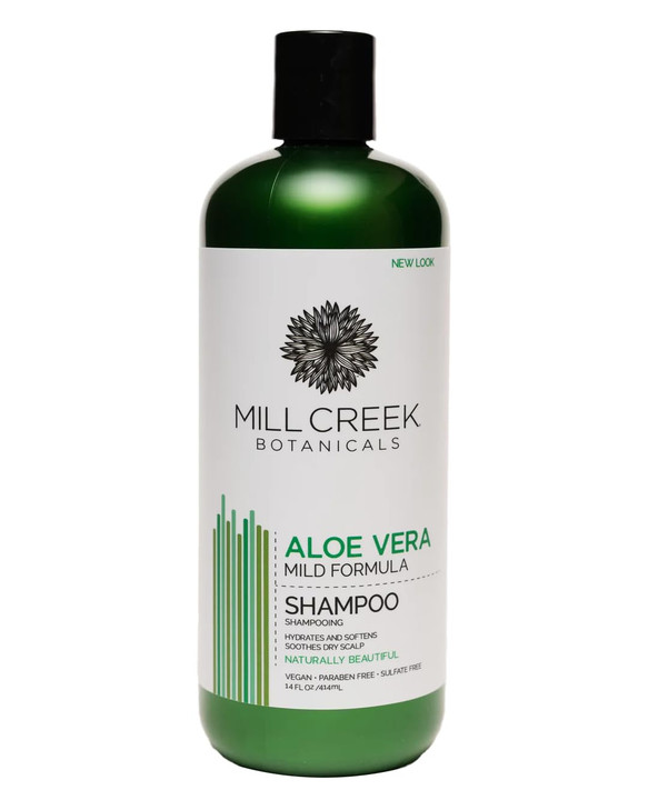 Mill Creek Aloe Vera Shampoo (Natural & Organic) - 14 fl. oz.
