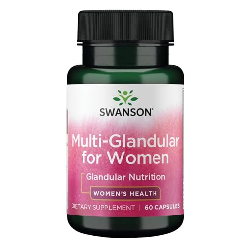Swanson Multi-GLANDULAR for Women 60 Cap
