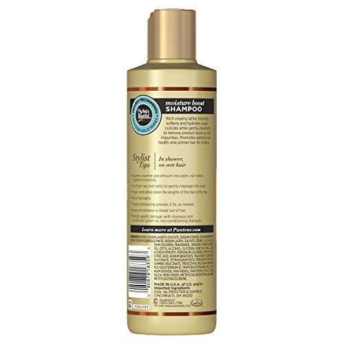 Pantene Pro-V Gold Series Moisture Boost Shampoo, 9.1 fl oz