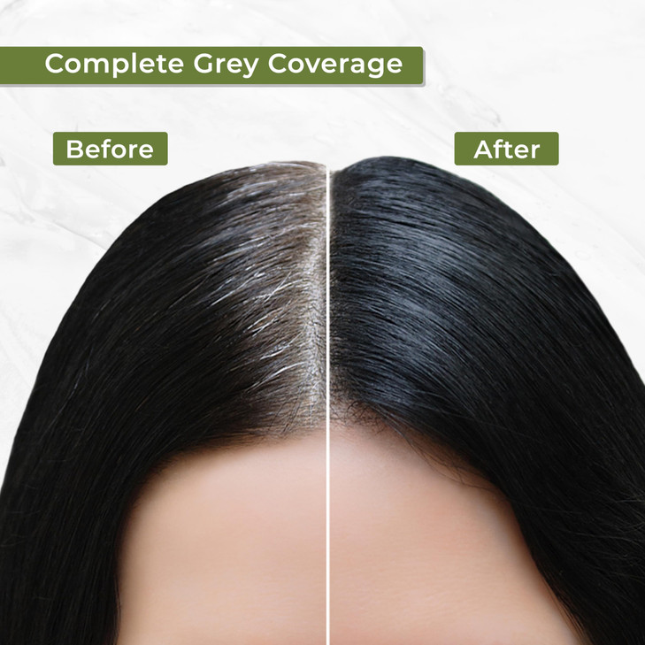 Indus Valley Natural Organic Damage Free Gel Hair Color | Ammonia Free, Vegan & Cruelty Free | Up to 100% Gray Coverage, Long Lasting Results | Light