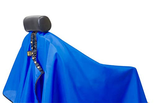 King Midas Empire , Professional Grade Salon Cape with Snap Closure - Water Proof Anti Static Stain Resistant Hair Cape