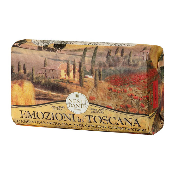 Nesti Dante Nesti dante emozioni in toscana natural soap - the golden countryside, 8.8oz, 8.8 Ounce