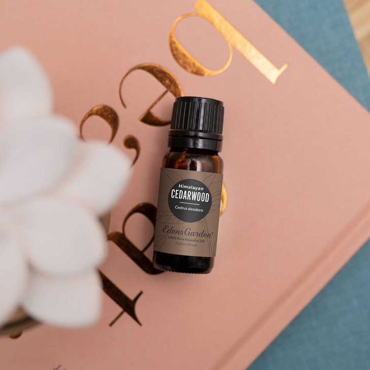 Edens Garden Cedarwood- Himalayan Essential Oil- 100% Pure Premium Grade, Undiluted, Natural, Therapeutic, Aromatherapy, The Best for Diffuser, Skin,