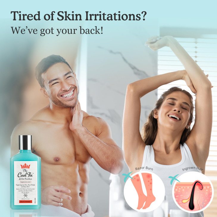 Shaveworks Get Smooth Duo, Post Waxing and Shaving Solution for Ingrown Hair, Razor Bumps and Razor Burns, The Cool Fix, 1 Fl Oz. and The Pearl Souff