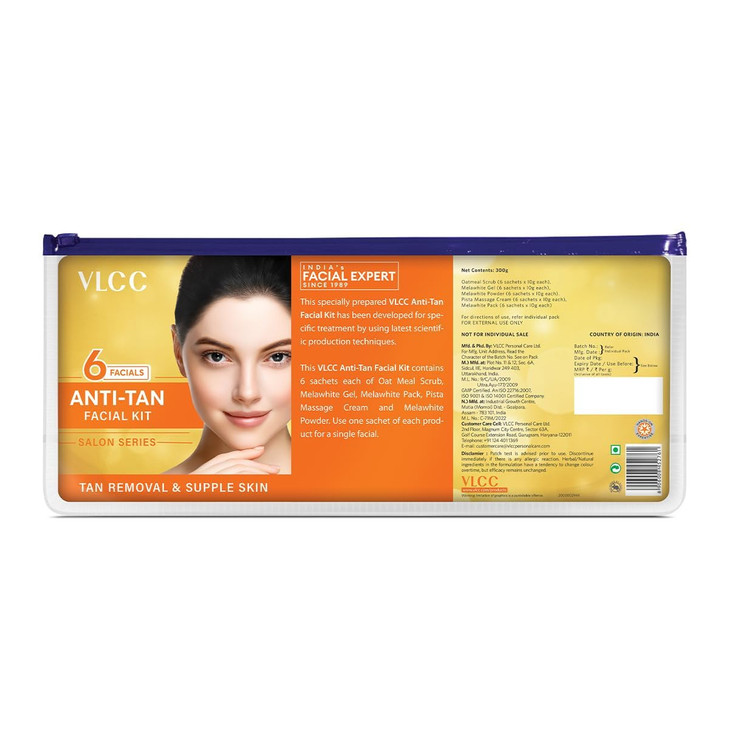VLCC Anti Tan Facial Kit (6 Facials)(300gm)
