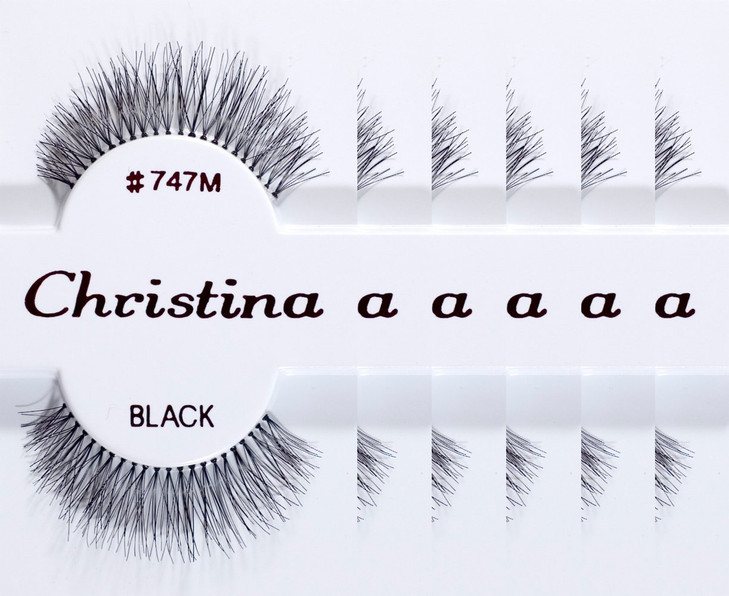 6packs Eyelashes 747Medium by Christina