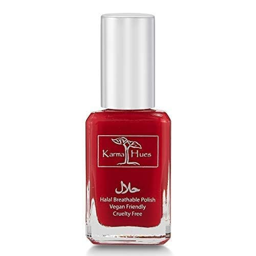 karma organic Halal Nail Polish Certified - Truly Breathable Cruelty Free and Vegan - Oxygen Permeable Wudu Friendly Nail Enamel (RABIA)