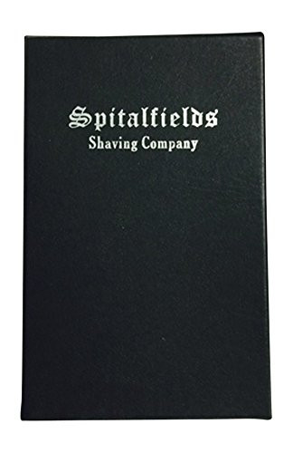 Spitalfields Shaving Company *Premium Grade* Brush and Razor Stand - Millwall 39 - Chrome with Black Trim