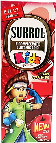 Sukrol Cherry Flavor Dietary Supplement 8.11 oz fl - Suplemento Multivitaminico sabor Cereza (Pack of 1)
