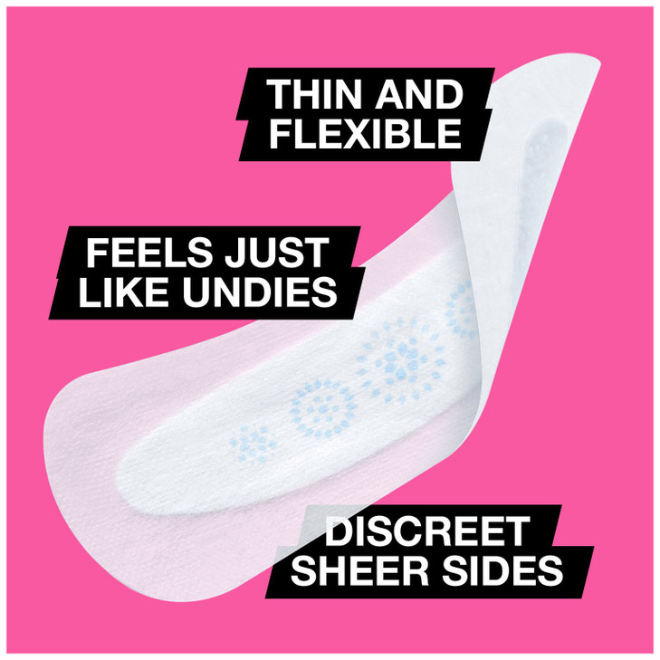 U by Kotex Barely There Liners, Light Absorbency, Unscented