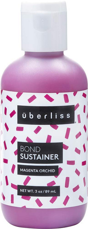 Bond Sustainer Color (Magenta Orchid) 3.7oz - Color Depositing Conditioner - Semi Permanent Direct Dye - Rebuild Broken Bonds - For Healthy Hair