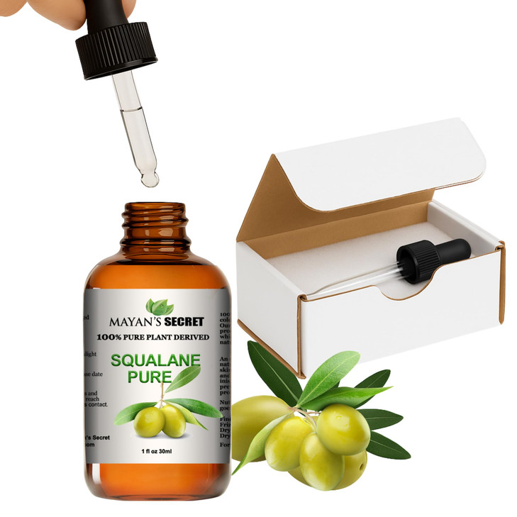 Mayan's Secret Squalane face oil Moisturizer 100% Pure Plant Derived
