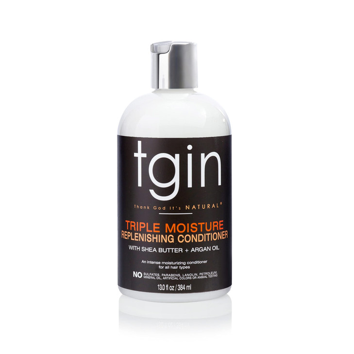 tgin Triple Moisture Replenishing Conditioner for Natural Hair  Conditioner for Women with Deep Hydration for Soft, Shiny, Manageable Curls  Easy D