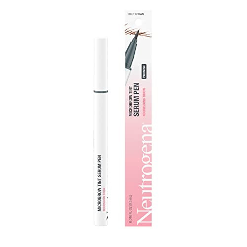 Neutrogena Microbrow Tint Serum Pen, Precision Tipped Tinted Eyebrow Pen with Panthenol to Nourish & Condition Brows, Helps Create Fuller, Natural-Lo