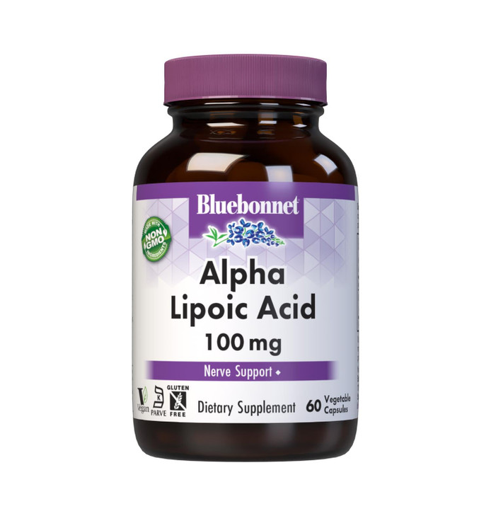 BLUEBONNET NUTRITION ALPHA LIPOIC ACID 100 mg