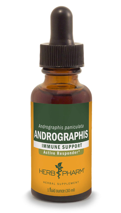 Herb Pharm Andrographis Liquid Extract for Immune System Support, 1 Fl Oz (Pack of 1) (DANDRO01)