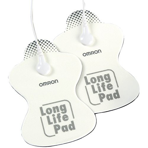 OMRON Long Life Pads for OMRON TENS Unit - Pads for Electric Muscle Stimulator - Designed for Lower Back, Arm, Shoulder, Leg, and Foot